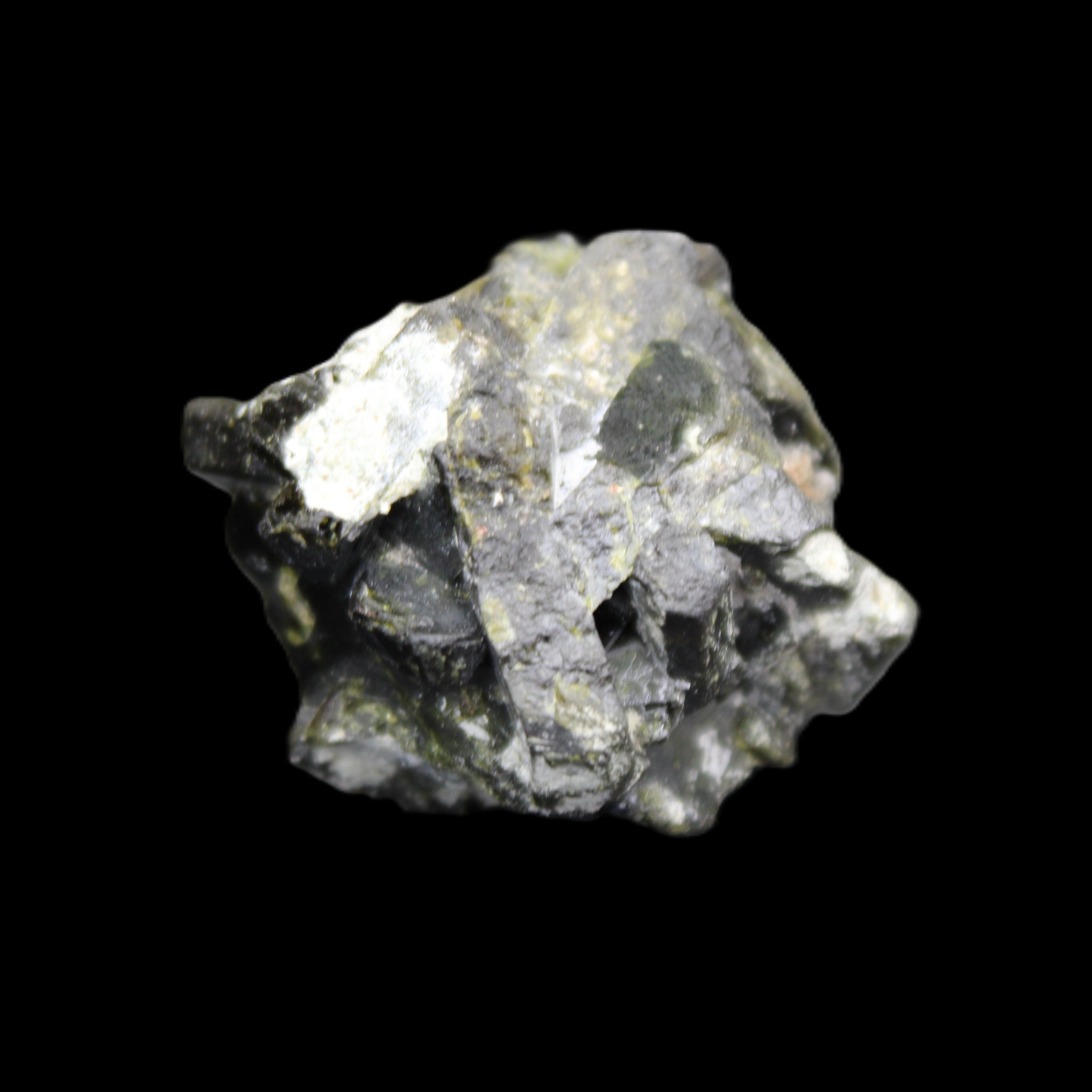 Epidote cluster specimen 36*32*29mm 40.9g in sunlight - Rocks and Things Store