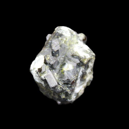 Epidote cluster specimen 36*32*29mm 40.9g in sunlight - Rocks and Things Store