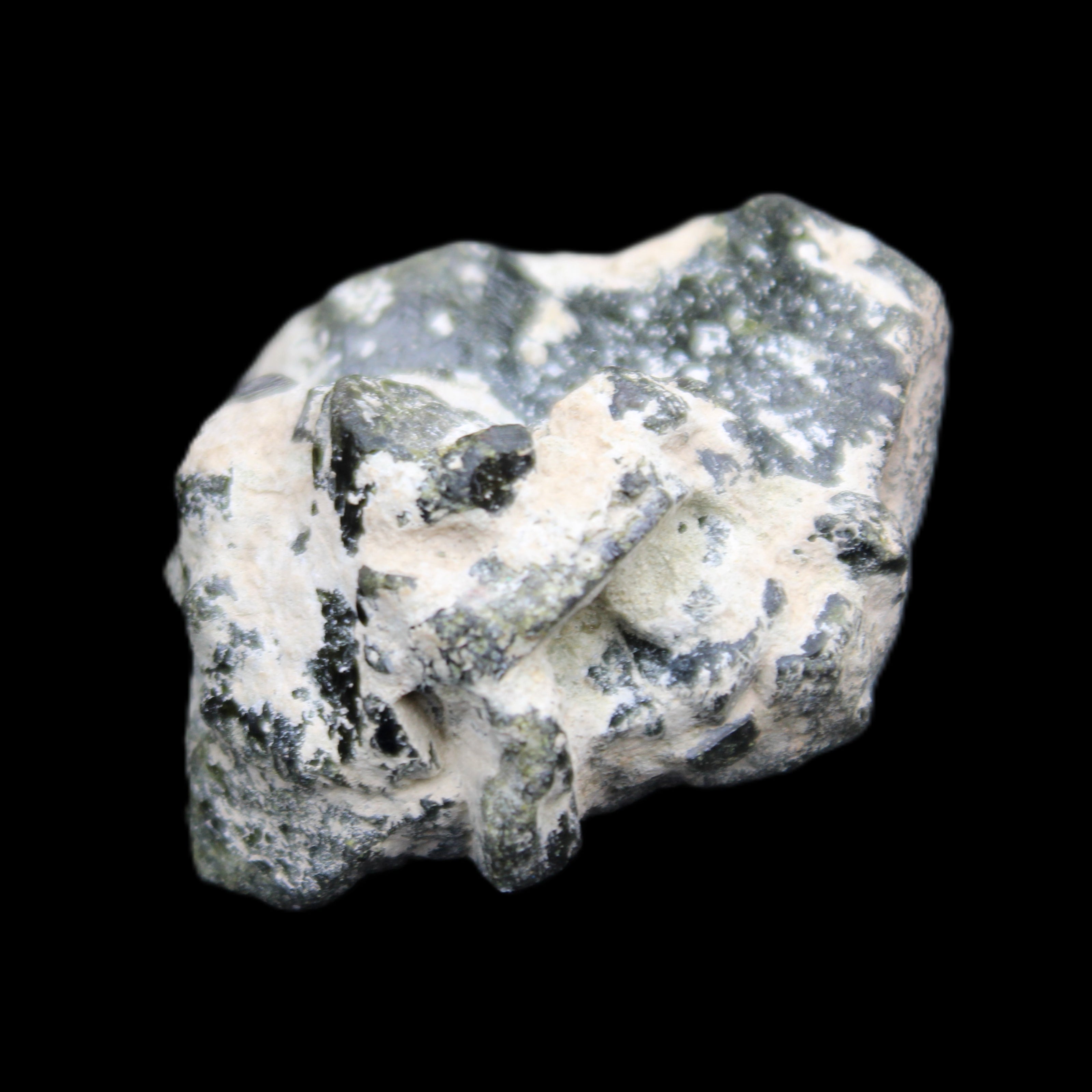 Epidote cluster specimen 45*37*28mm 42.6g in sunlight - Rocks and Things Store