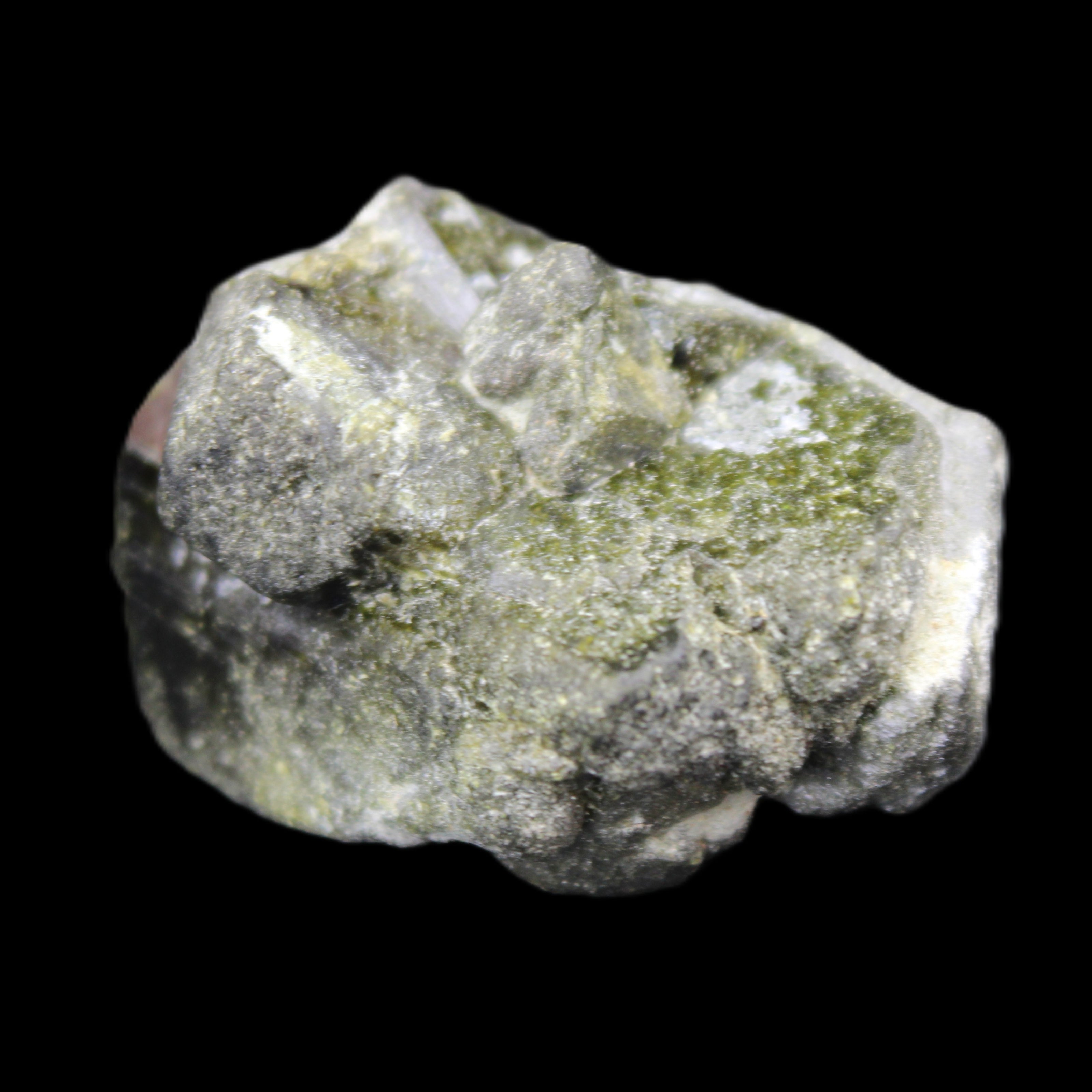 Epidote cluster specimen 37*32*22mm 37.9g in sunlight - Rocks and Things Store