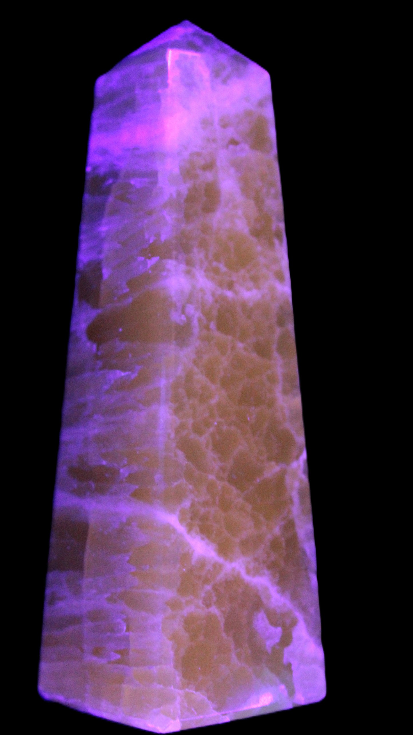 Lemon Calcite obelisk 543g Rocks and Things
