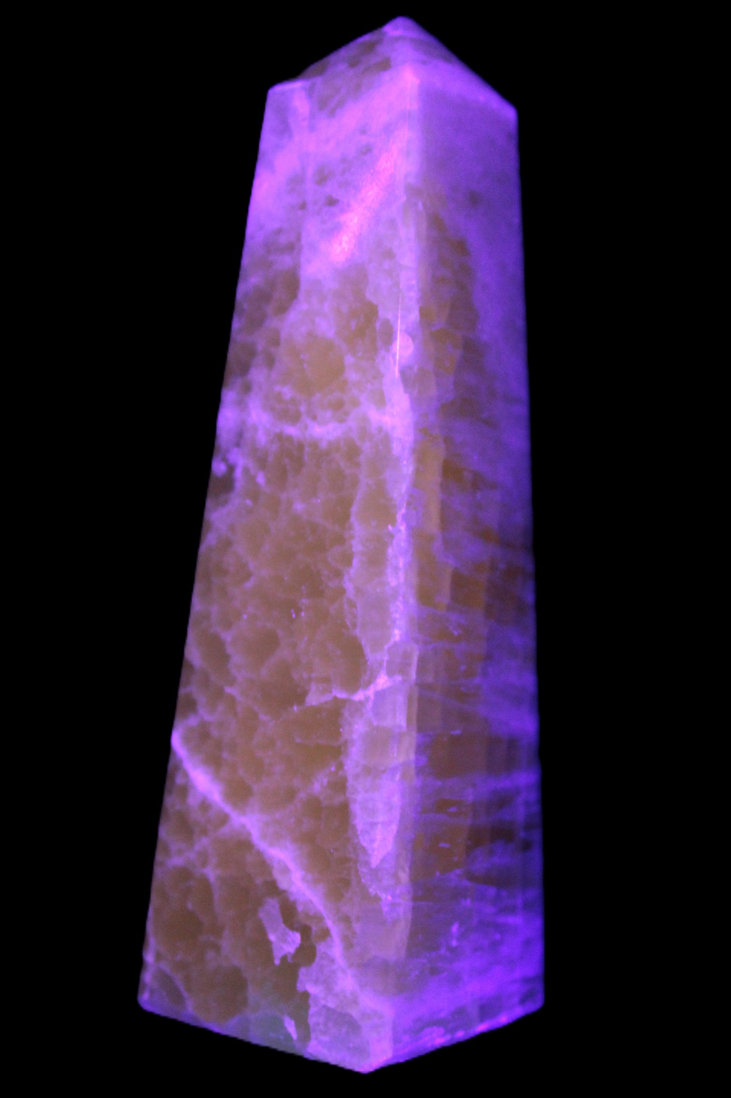 Lemon Calcite obelisk 543g Rocks and Things