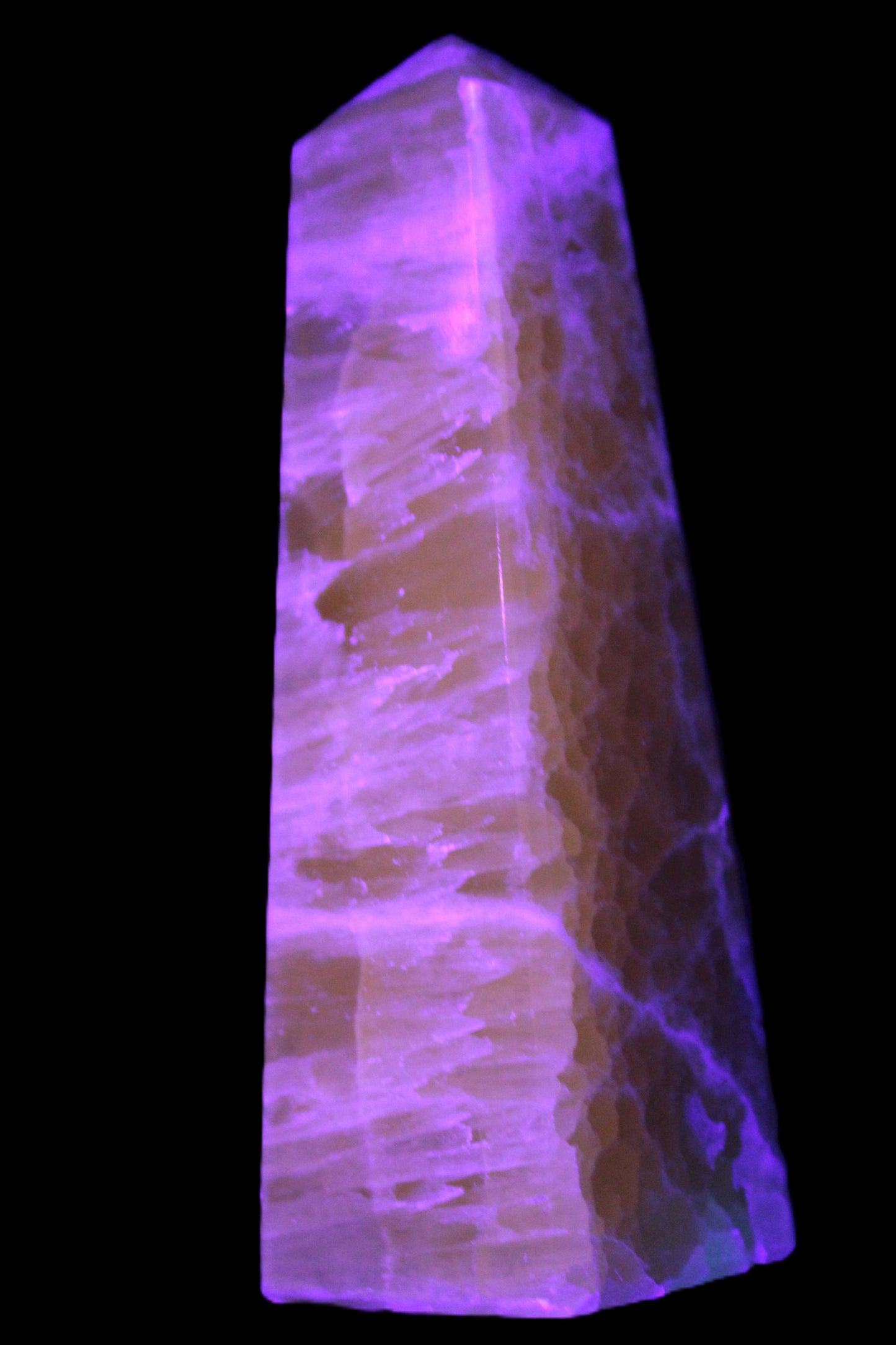 Lemon Calcite obelisk 543g Rocks and Things