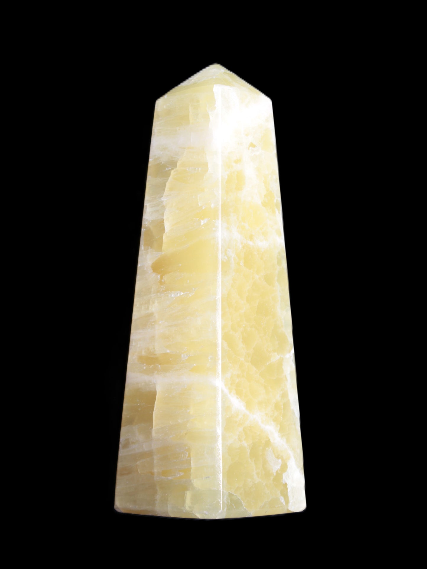 Lemon Calcite obelisk 543g