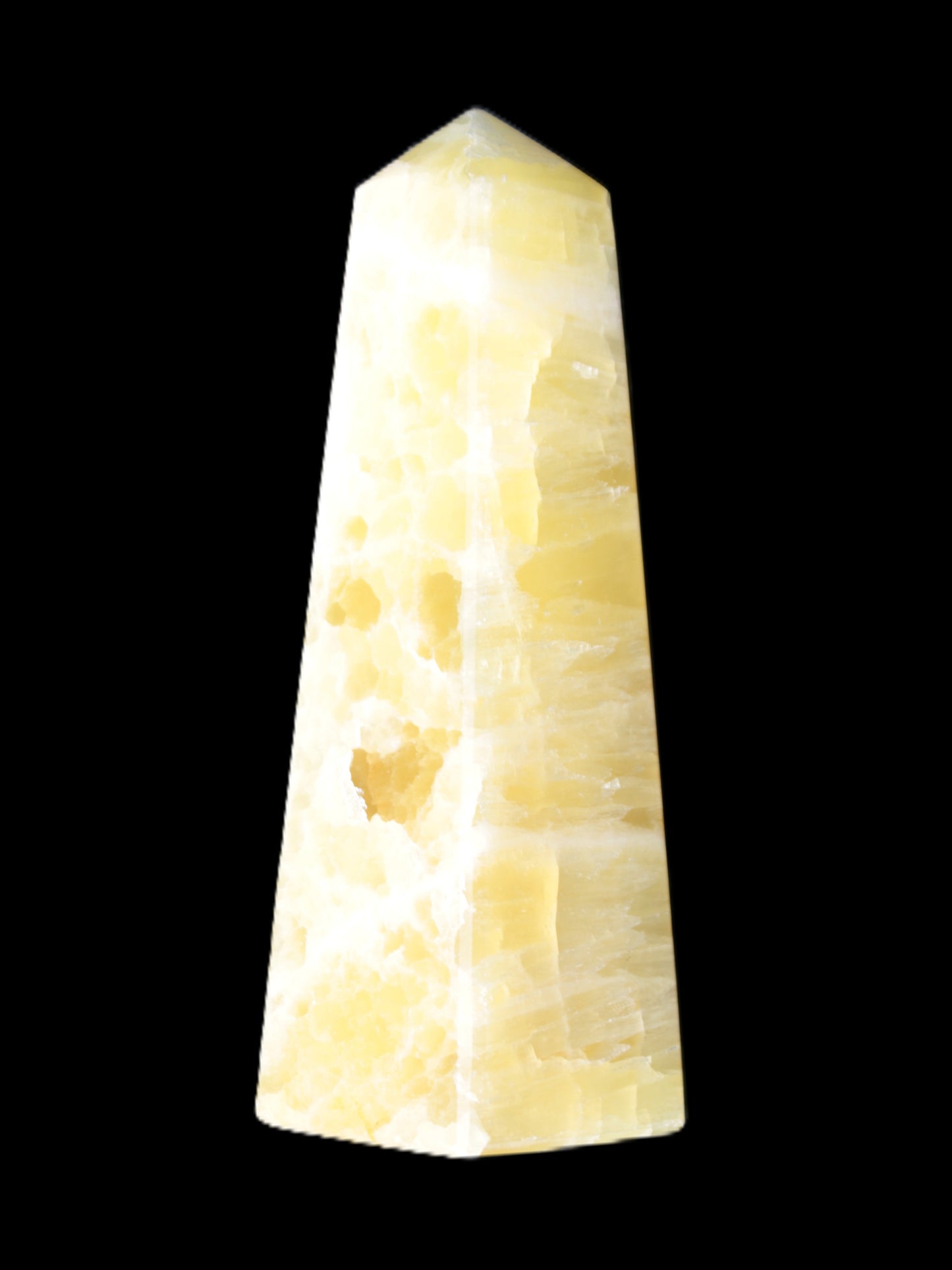 Lemon Calcite obelisk 543g