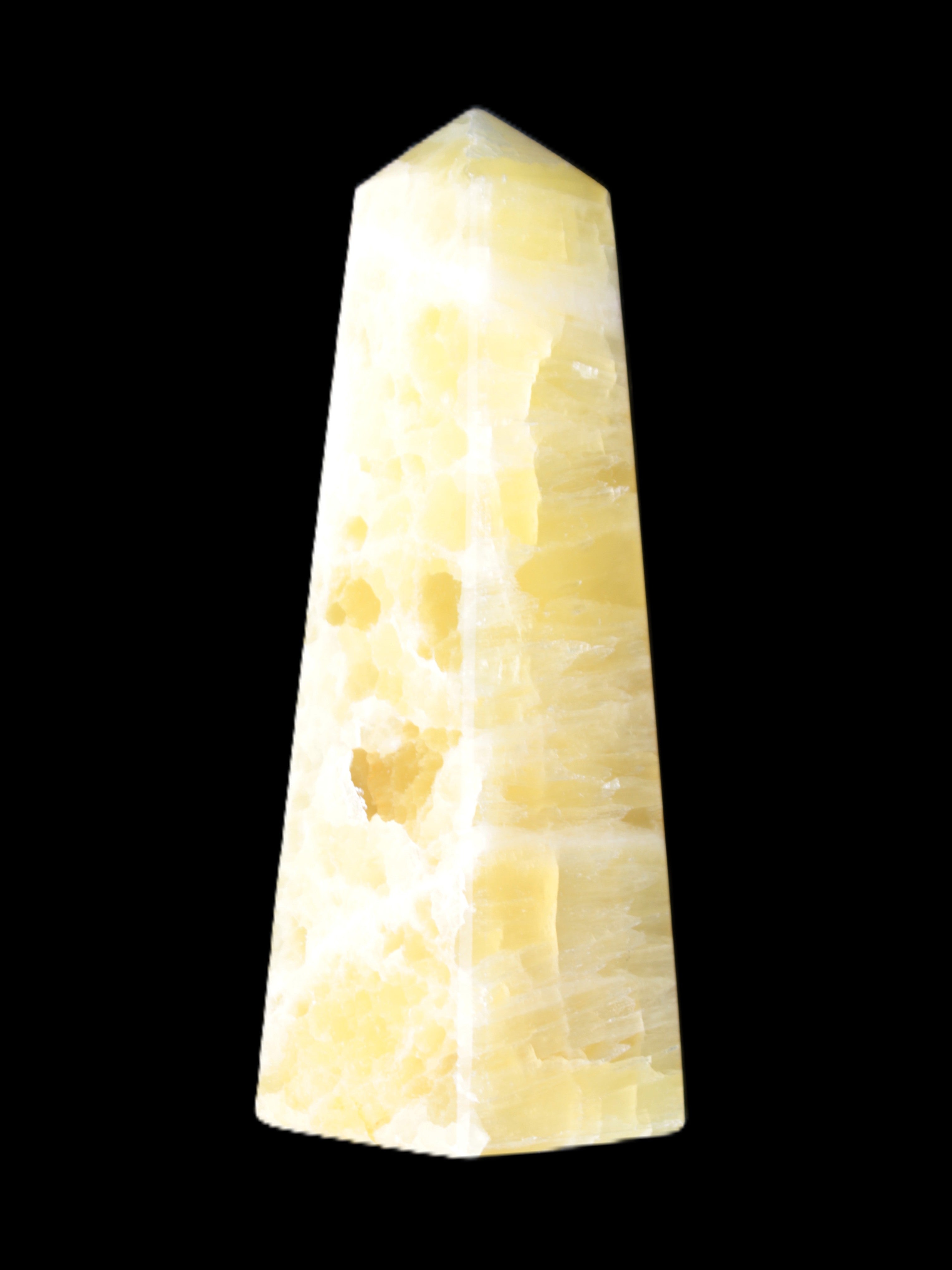 Lemon Calcite obelisk 543g
