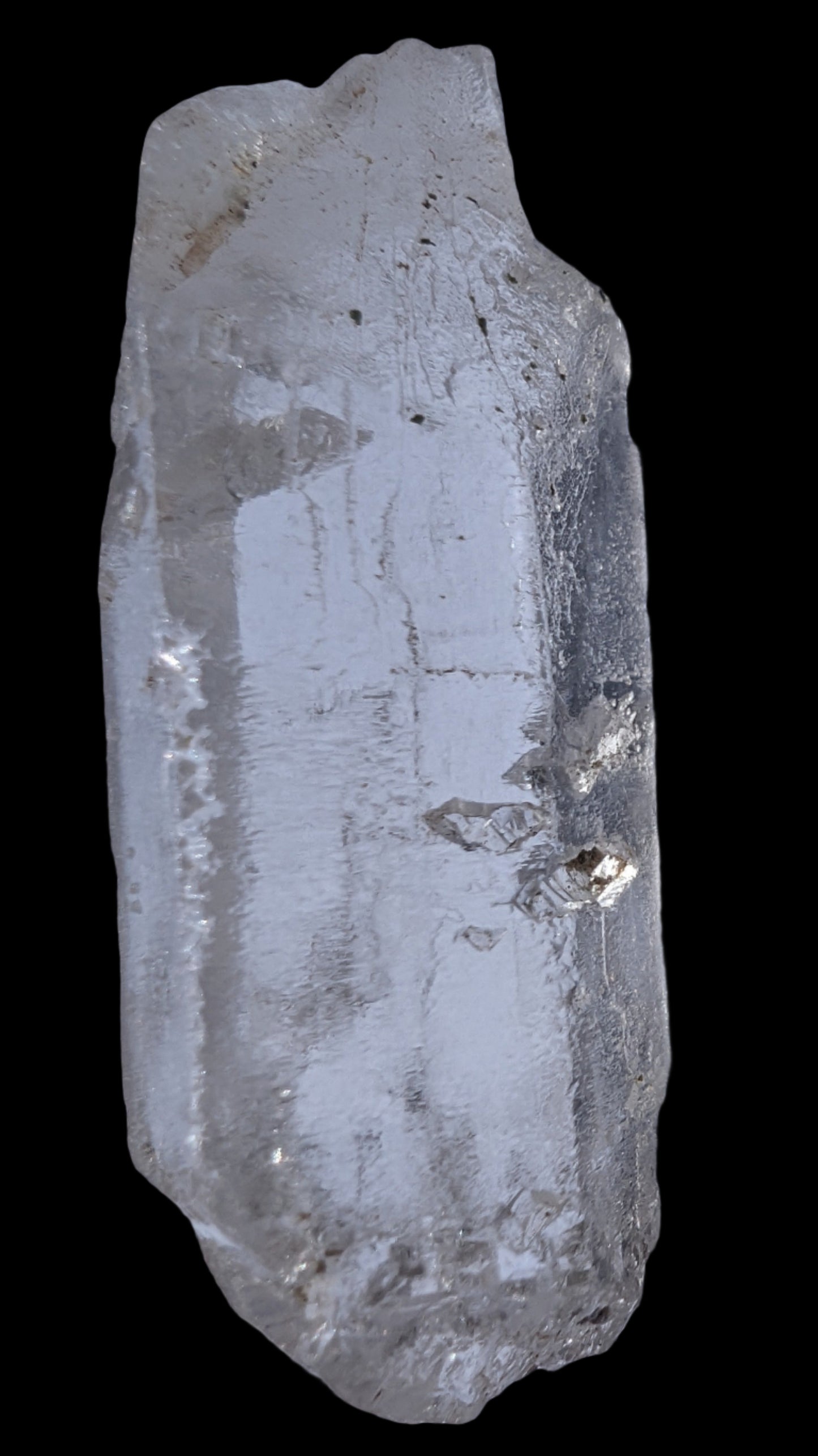 Key Quartz Growth Interference sceptre 77.2ct 15.4g - Rocks and Things Store