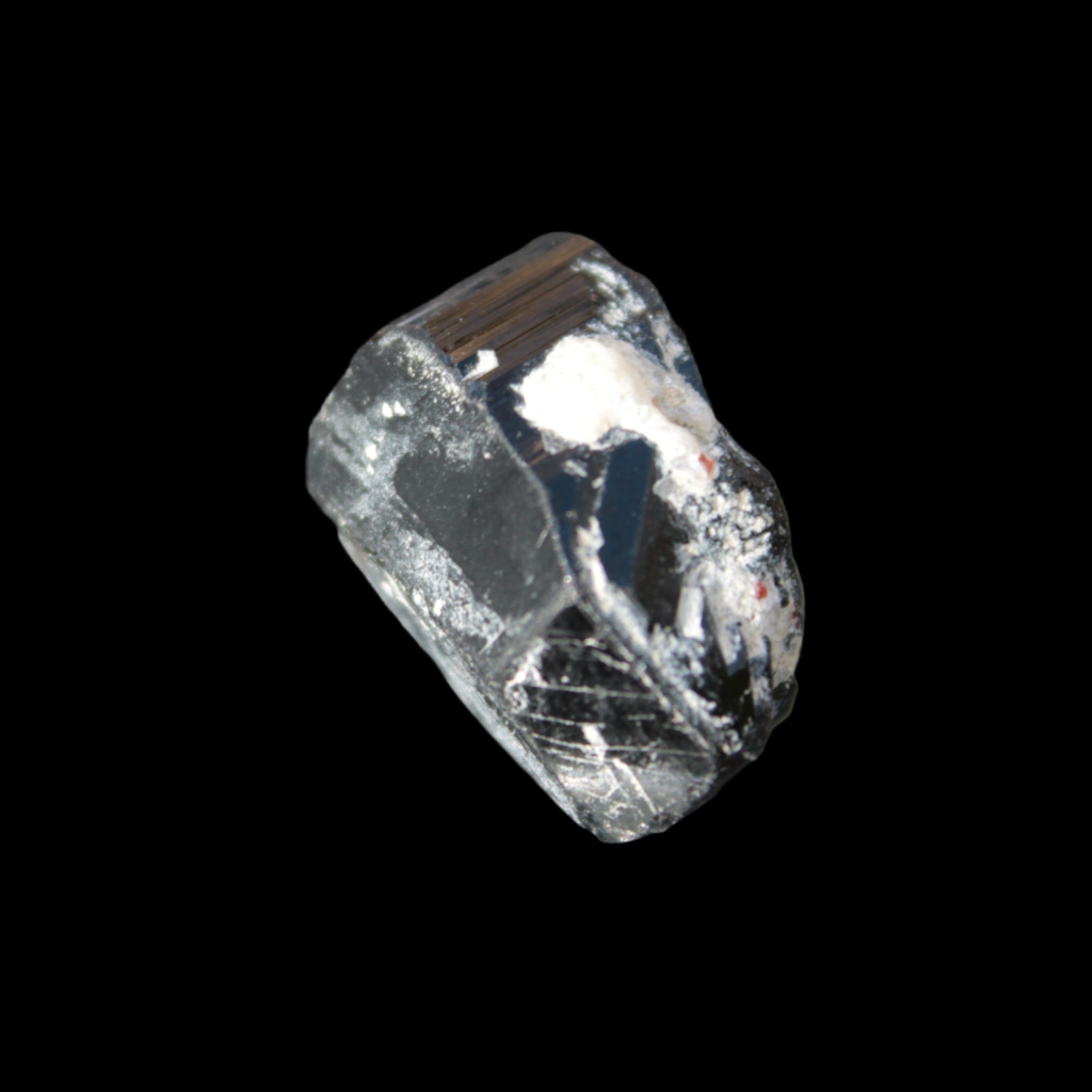 Black Tourmaline from Skardu, Pakistan 40.4ct 8.0g - Rocks and Things Store