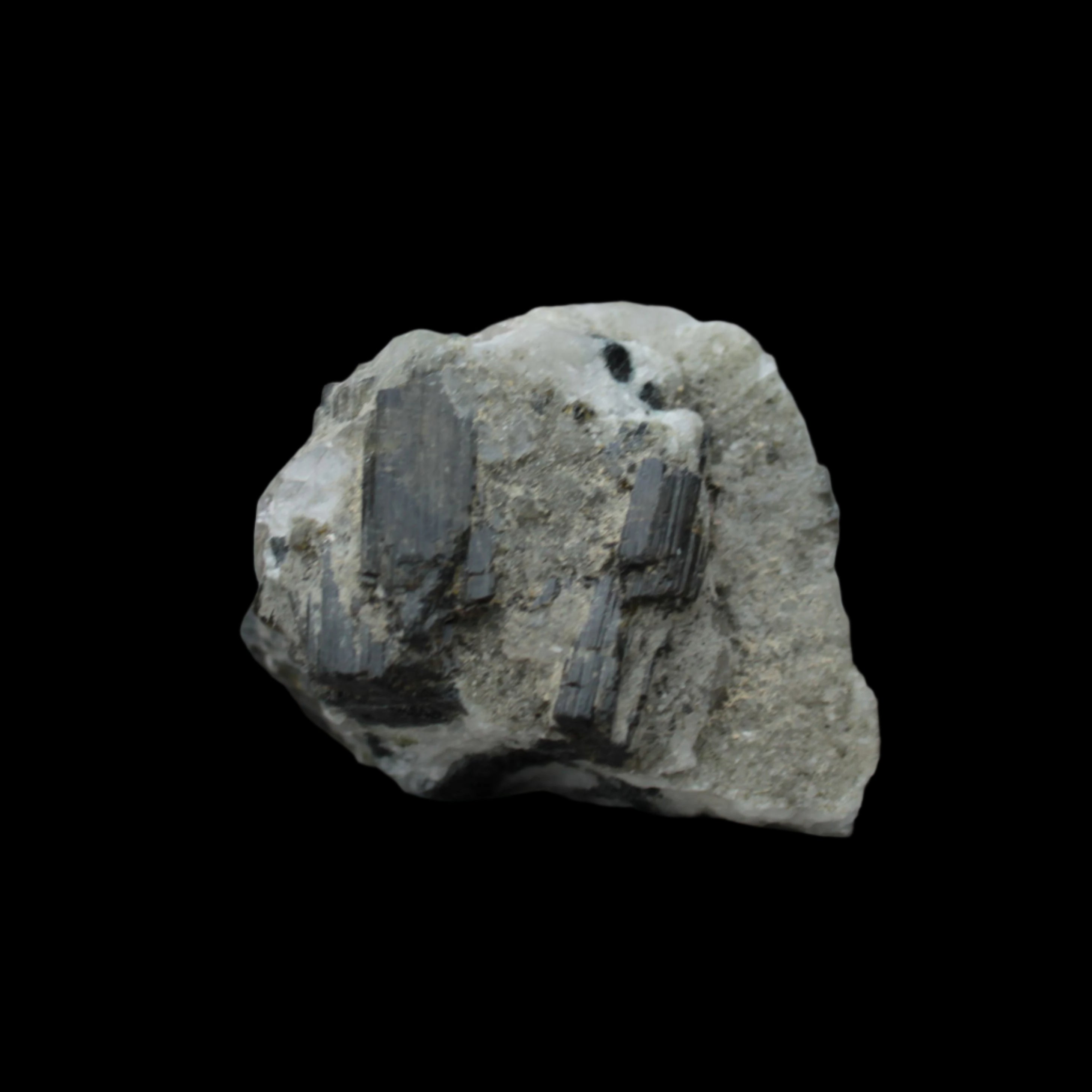 Dark Green Tourmaline in Marble from Afghanistan 130ct 26.0g - Rocks and Things Store