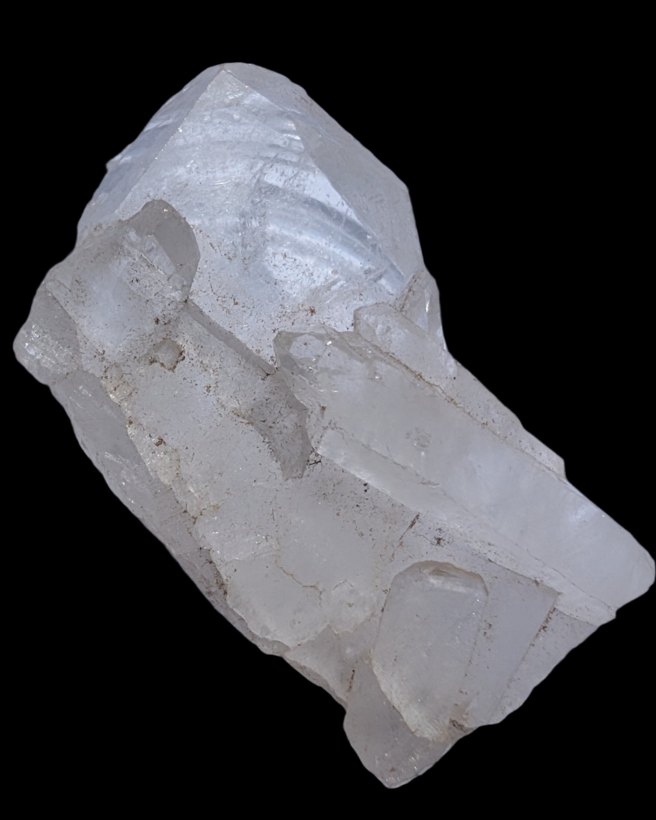 Quartz double-terminated crystal sheet cluster 20g - Rocks and Things Store