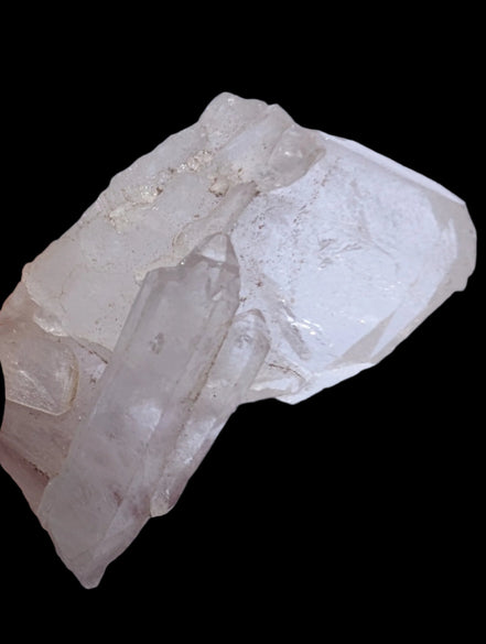 Quartz double-terminated crystal sheet cluster 20g - Rocks and Things Store