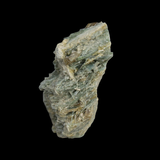Green and Yellow Needle Tourmaline from Skardu, Pakistan 150.3ct 30.0g in sunshine - Rocks and Things Store