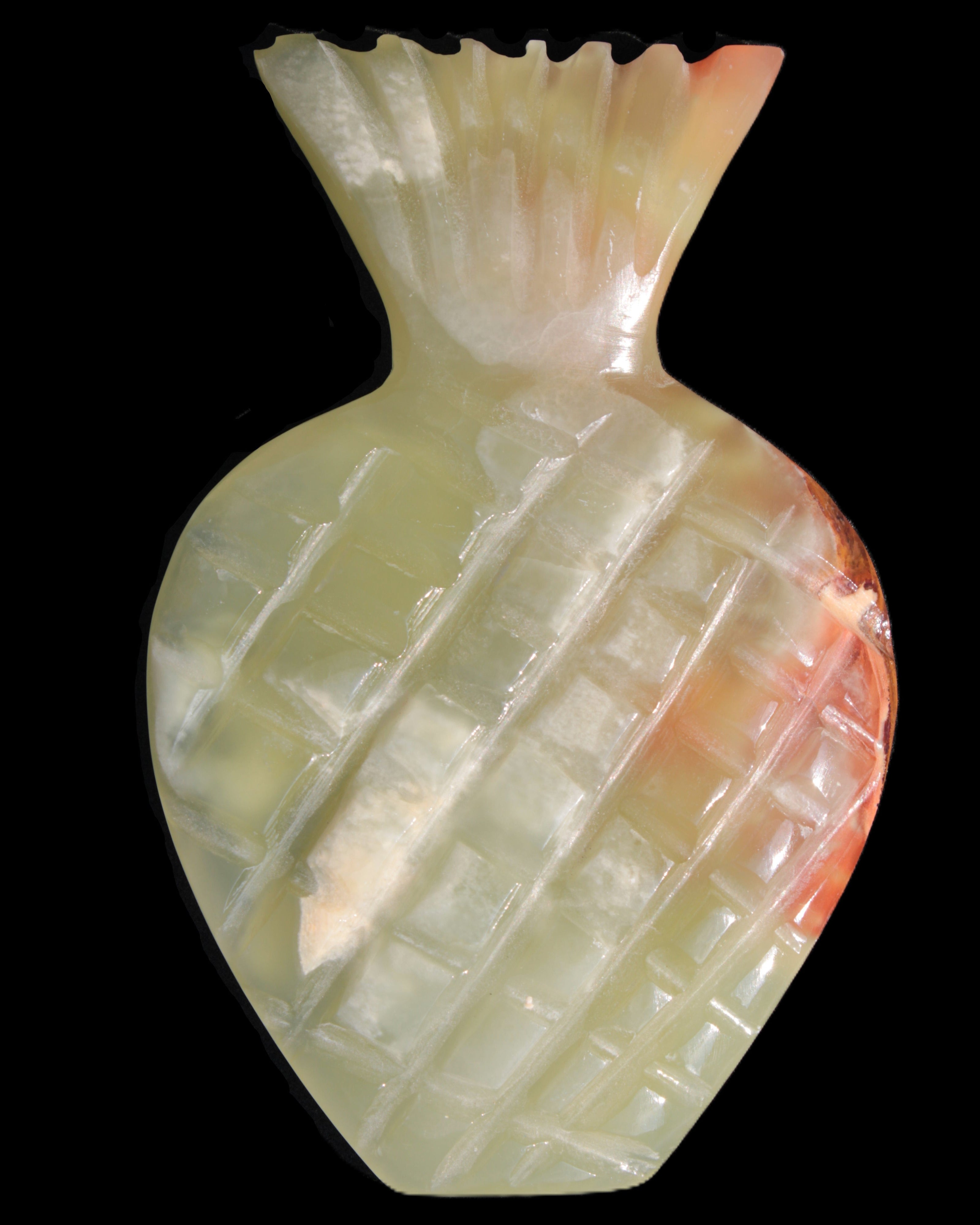 Afghan Jade pineapple 135*88mm 208.6g in sunshine - Rocks and Things Store