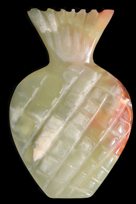 Afghan Jade pineapple 135*88mm 208.6g in sunshine - Rocks and Things Store