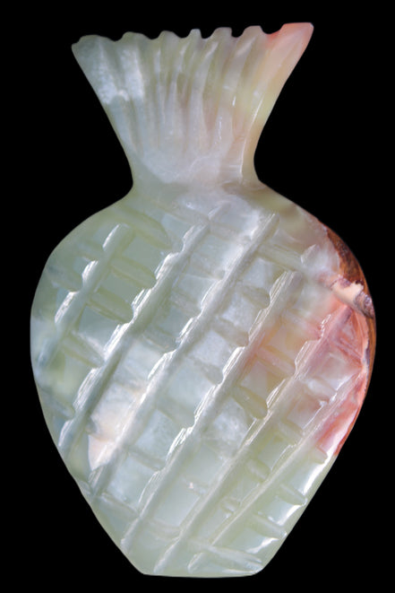 Afghan Jade pineapple 135*88mm 208.6g in sunshine - Rocks and Things Store