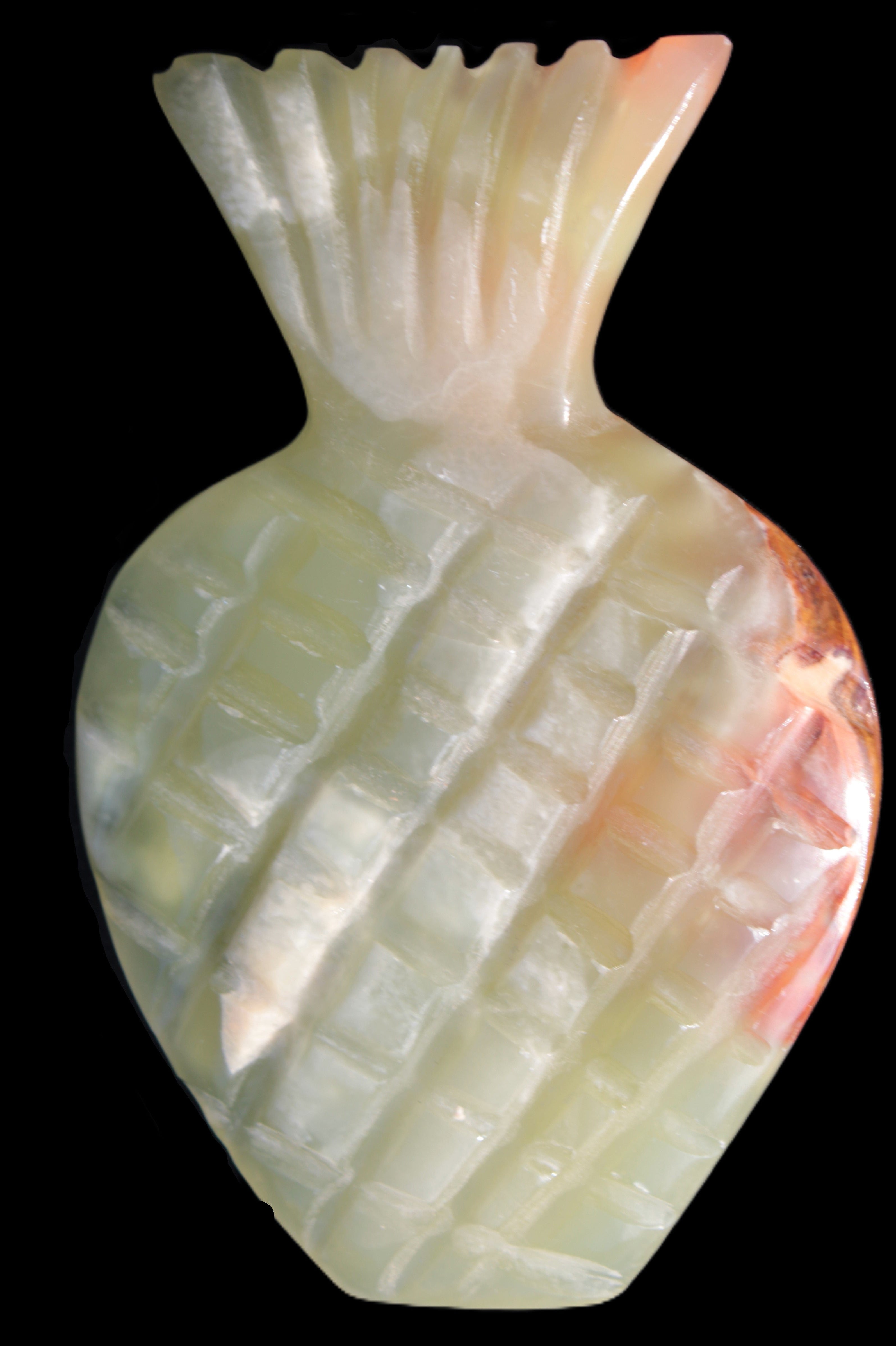 Afghan Jade pineapple 135*88mm 208.6g in sunshine - Rocks and Things Store