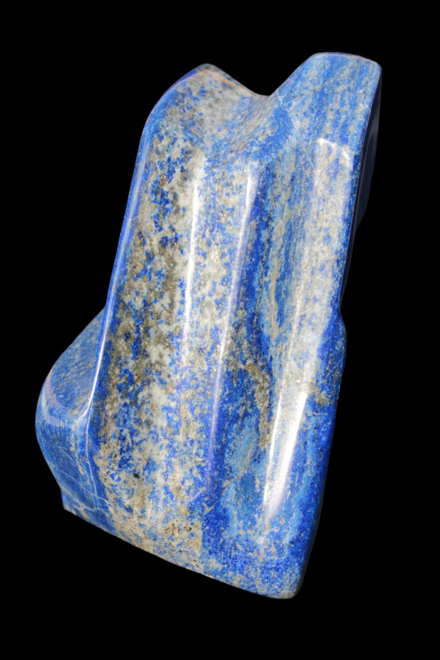 Lapis Lazuli from Afghanistan freeform 90*78*139mm 1620g in sunshine - Rocks and Things Store