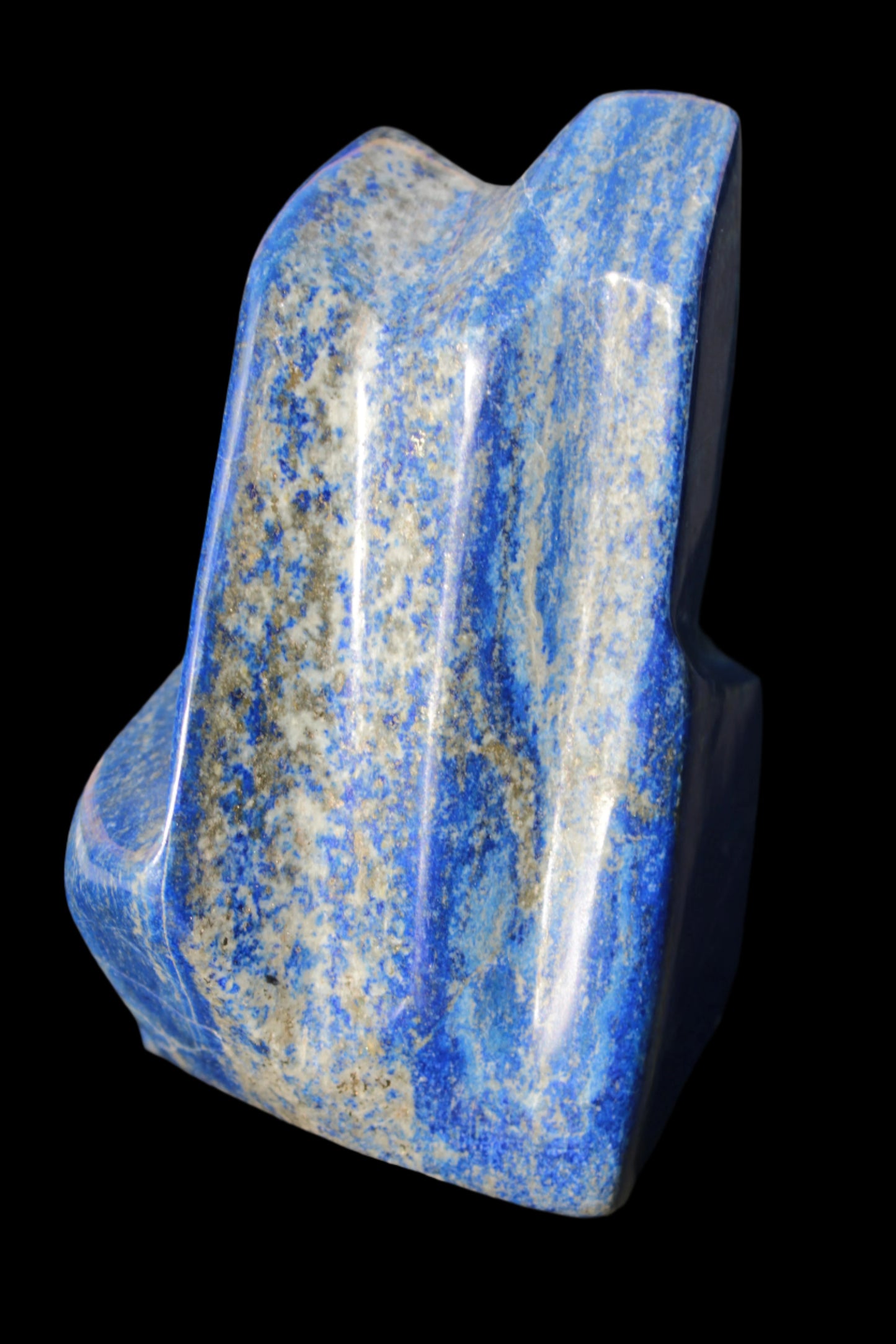 Lapis Lazuli from Afghanistan freeform 90*78*139mm 1620g in sunshine - Rocks and Things Store