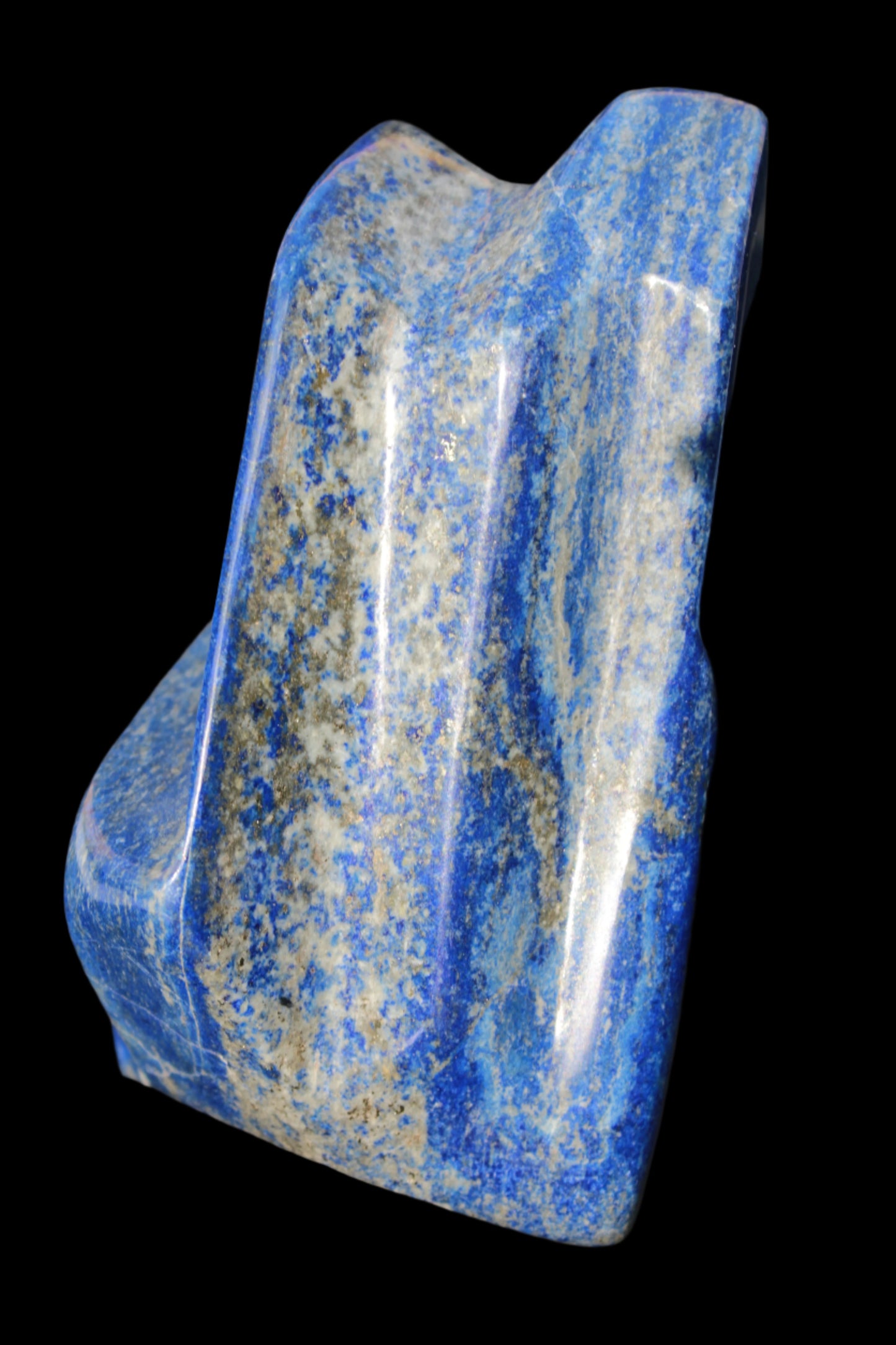 Lapis Lazuli from Afghanistan freeform 90*78*139mm 1620g in sunshine - Rocks and Things Store
