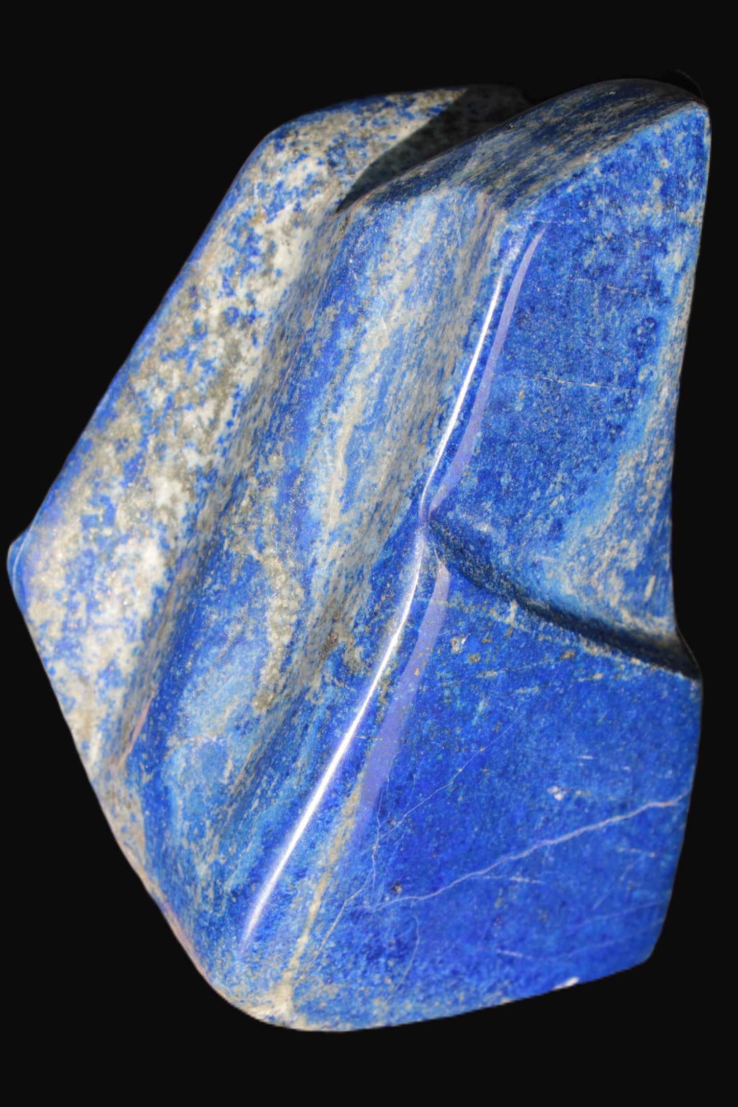 Lapis Lazuli from Afghanistan freeform 90*78*139mm 1620g in sunshine - Rocks and Things Store