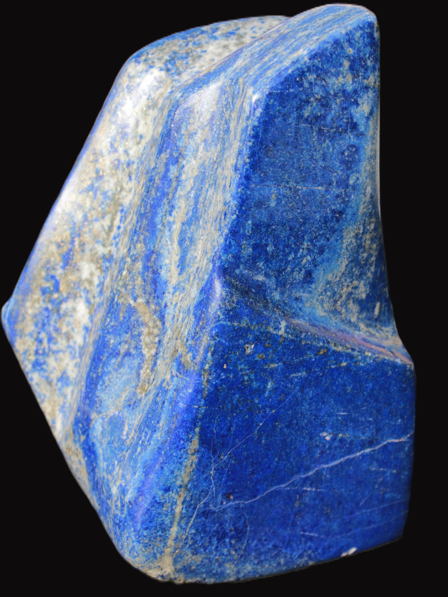 Lapis Lazuli from Afghanistan freeform 90*78*139mm 1620g in sunshine - Rocks and Things Store