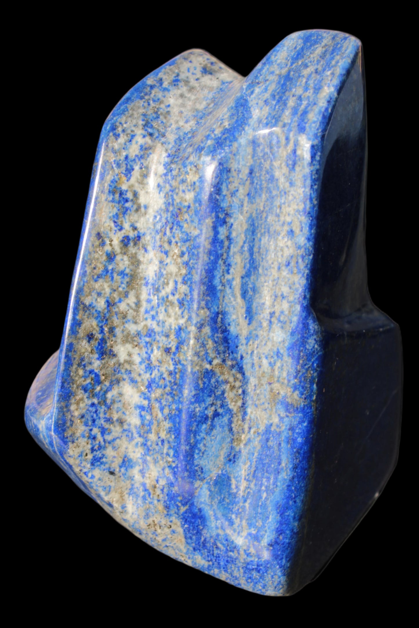Lapis Lazuli from Afghanistan freeform 90*78*139mm 1620g in sunshine - Rocks and Things Store