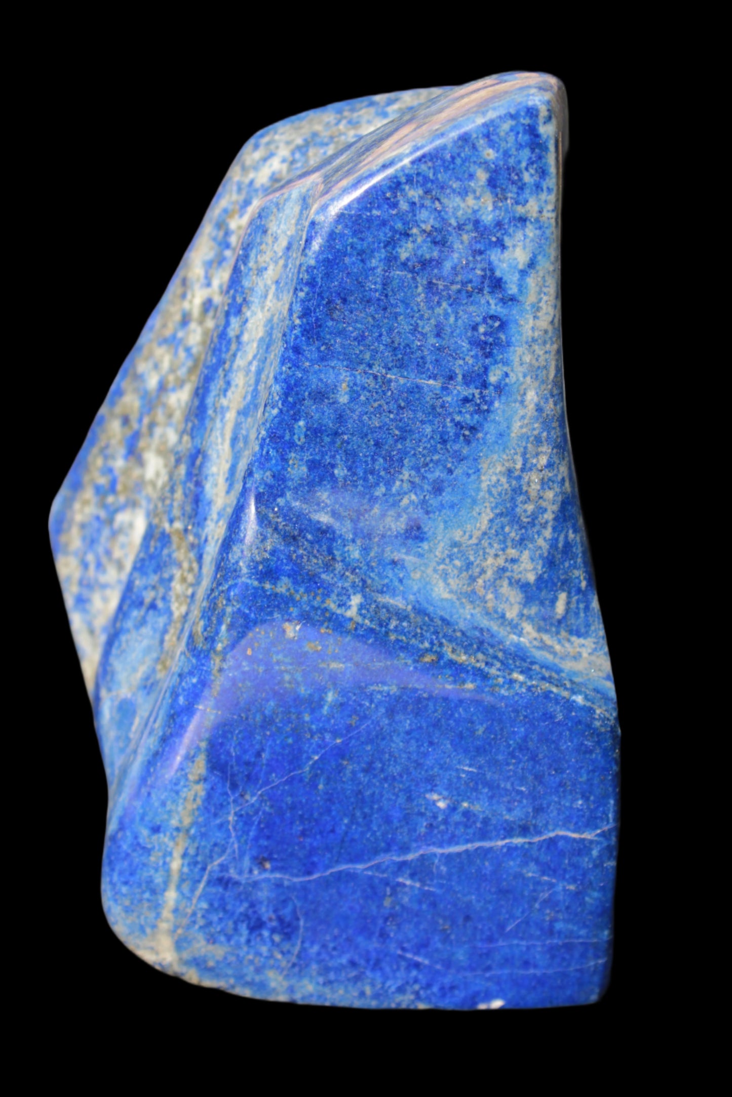 Lapis Lazuli from Afghanistan freeform 90*78*139mm 1620g in sunshine - Rocks and Things Store
