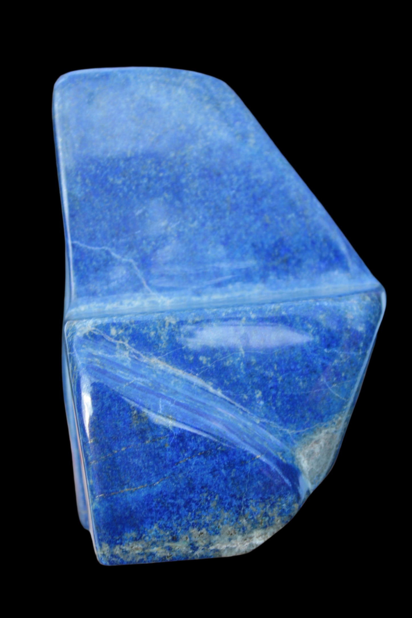 Lapis Lazuli from Afghanistan freeform 90*78*139mm 1620g in sunshine - Rocks and Things Store
