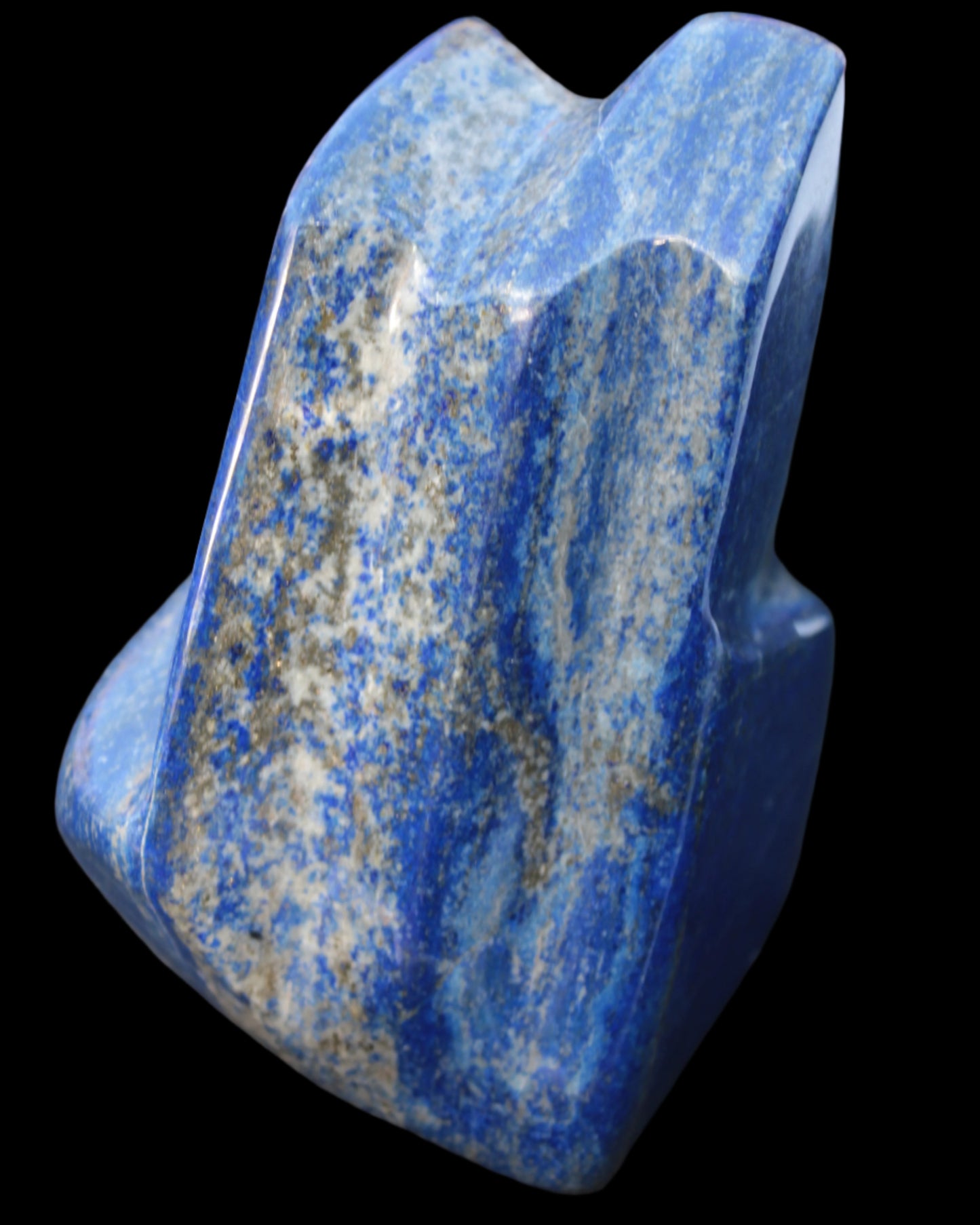 Lapis Lazuli from Afghanistan freeform 90*78*139mm 1620g in sunshine - Rocks and Things Store