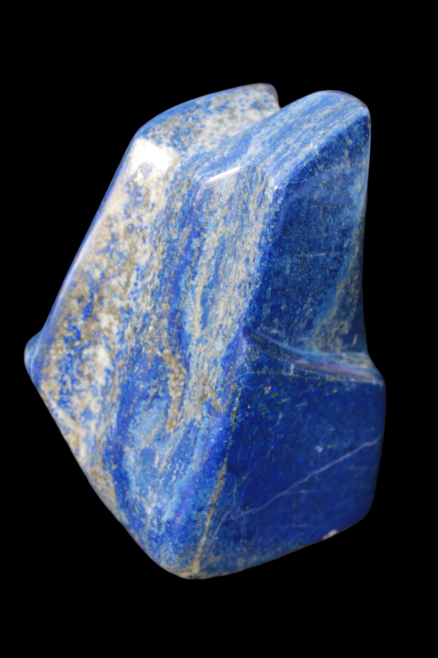 Lapis Lazuli from Afghanistan freeform 90*78*139mm 1620g in sunshine - Rocks and Things Store