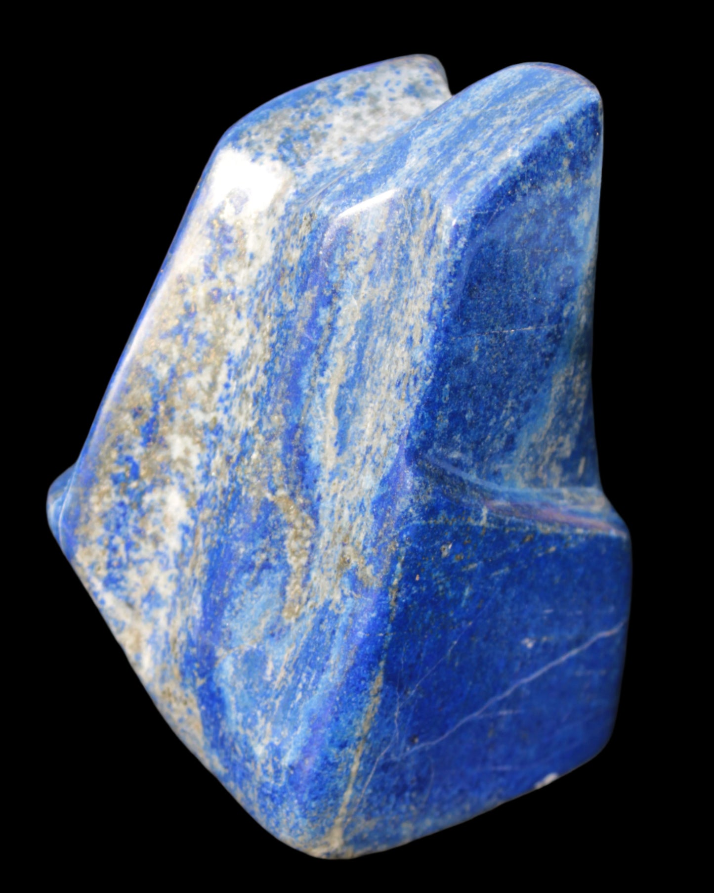 Lapis Lazuli from Afghanistan freeform 90*78*139mm 1620g in sunshine - Rocks and Things Store