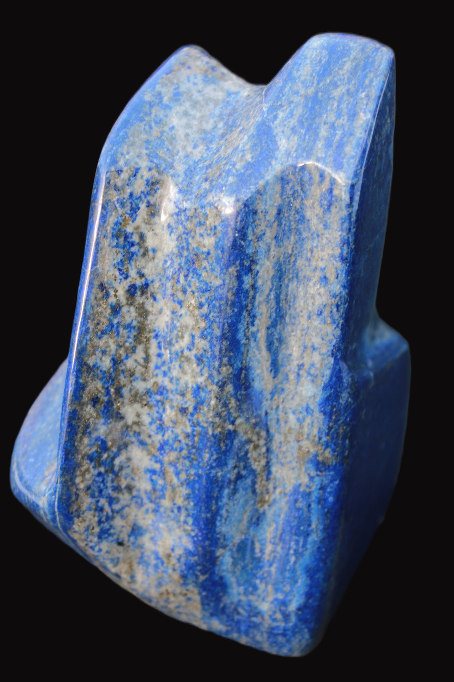 Lapis Lazuli from Afghanistan freeform 90*78*139mm 1620g in sunshine - Rocks and Things Store