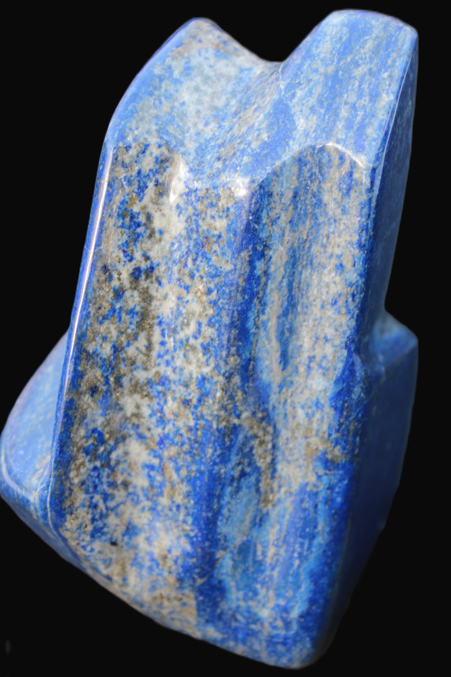 Lapis Lazuli from Afghanistan freeform 90*78*139mm 1620g in sunshine - Rocks and Things Store