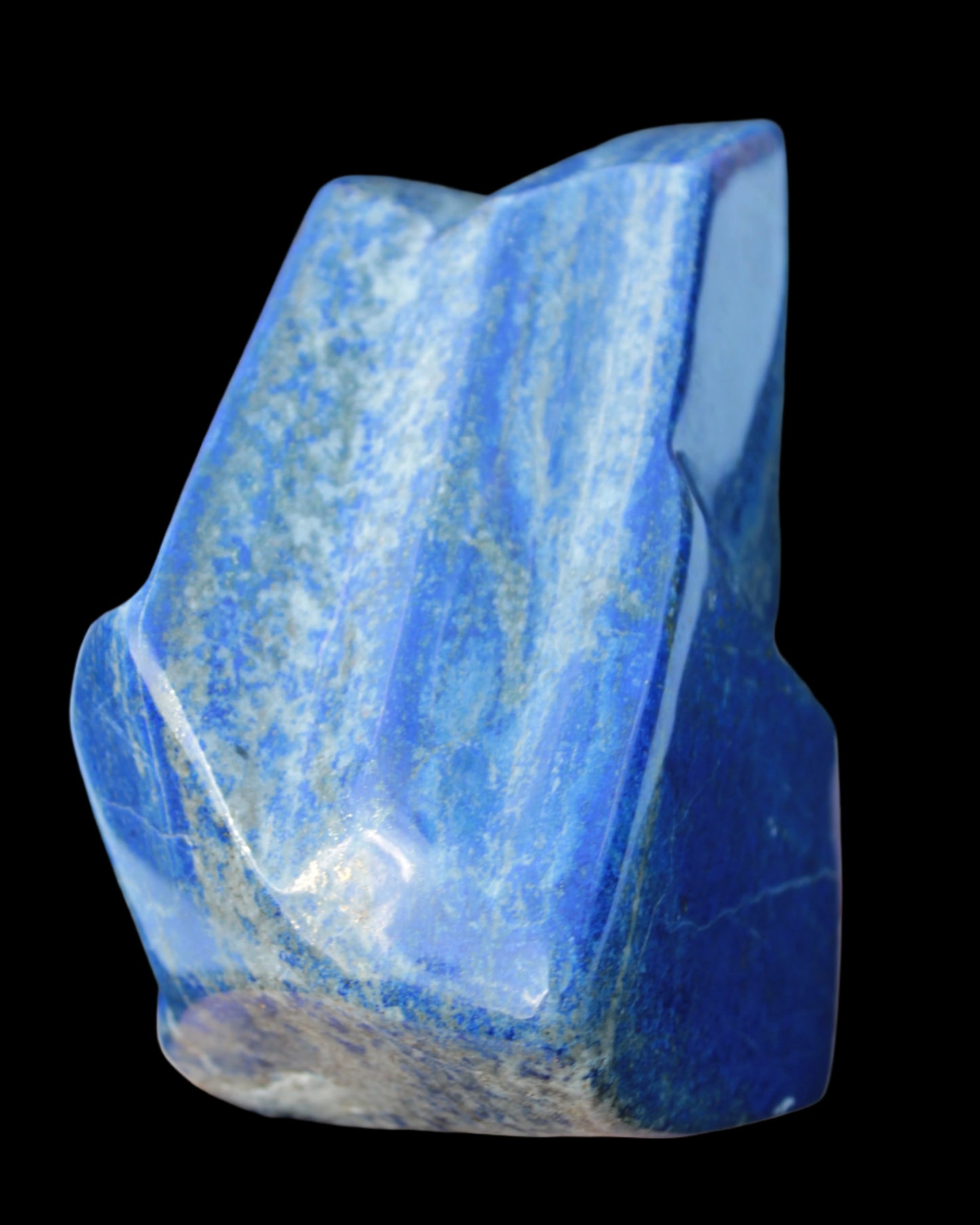Lapis Lazuli from Afghanistan freeform 90*78*139mm 1620g in sunshine - Rocks and Things Store