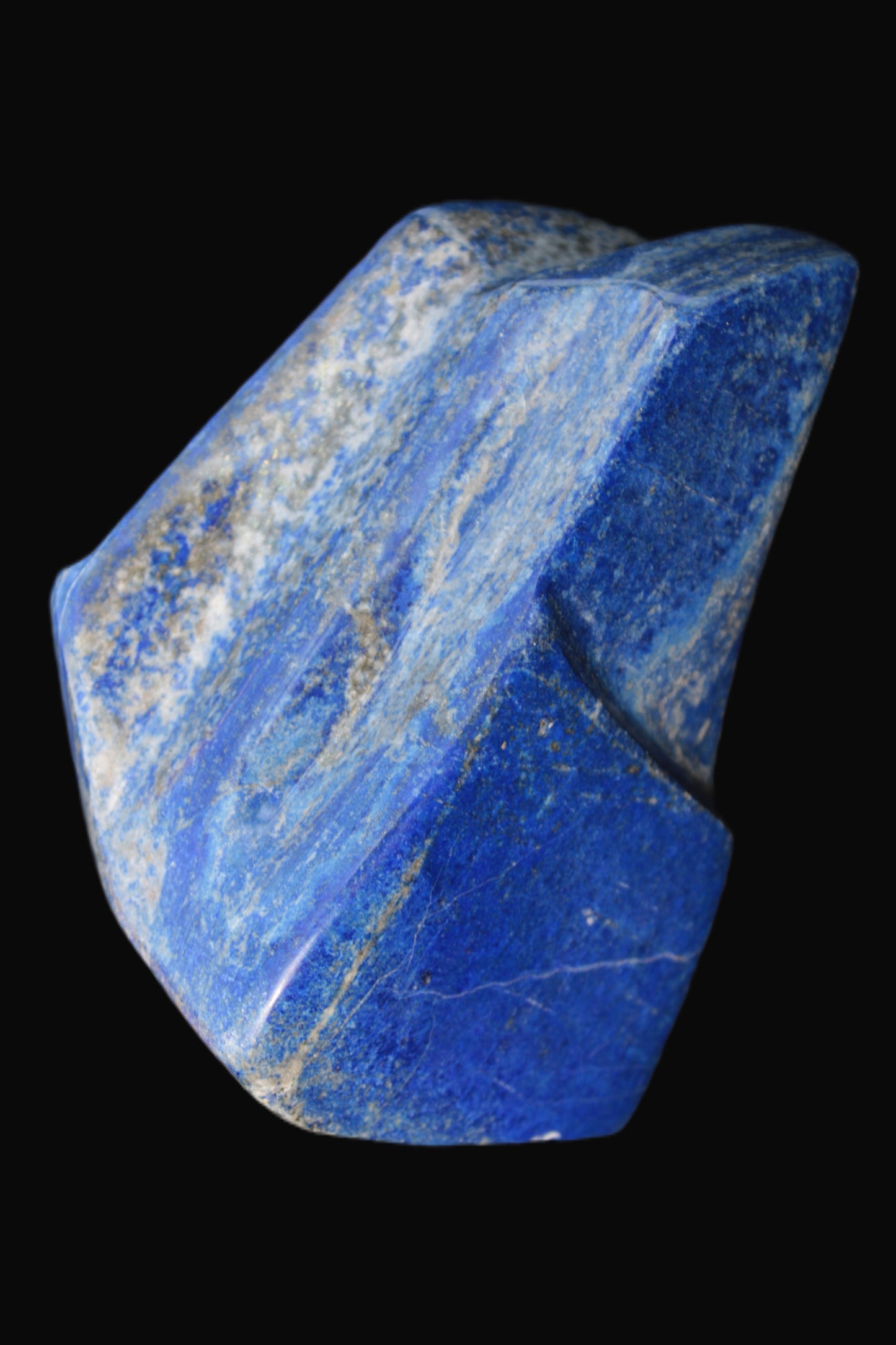 Lapis Lazuli from Afghanistan freeform 90*78*139mm 1620g in sunshine - Rocks and Things Store