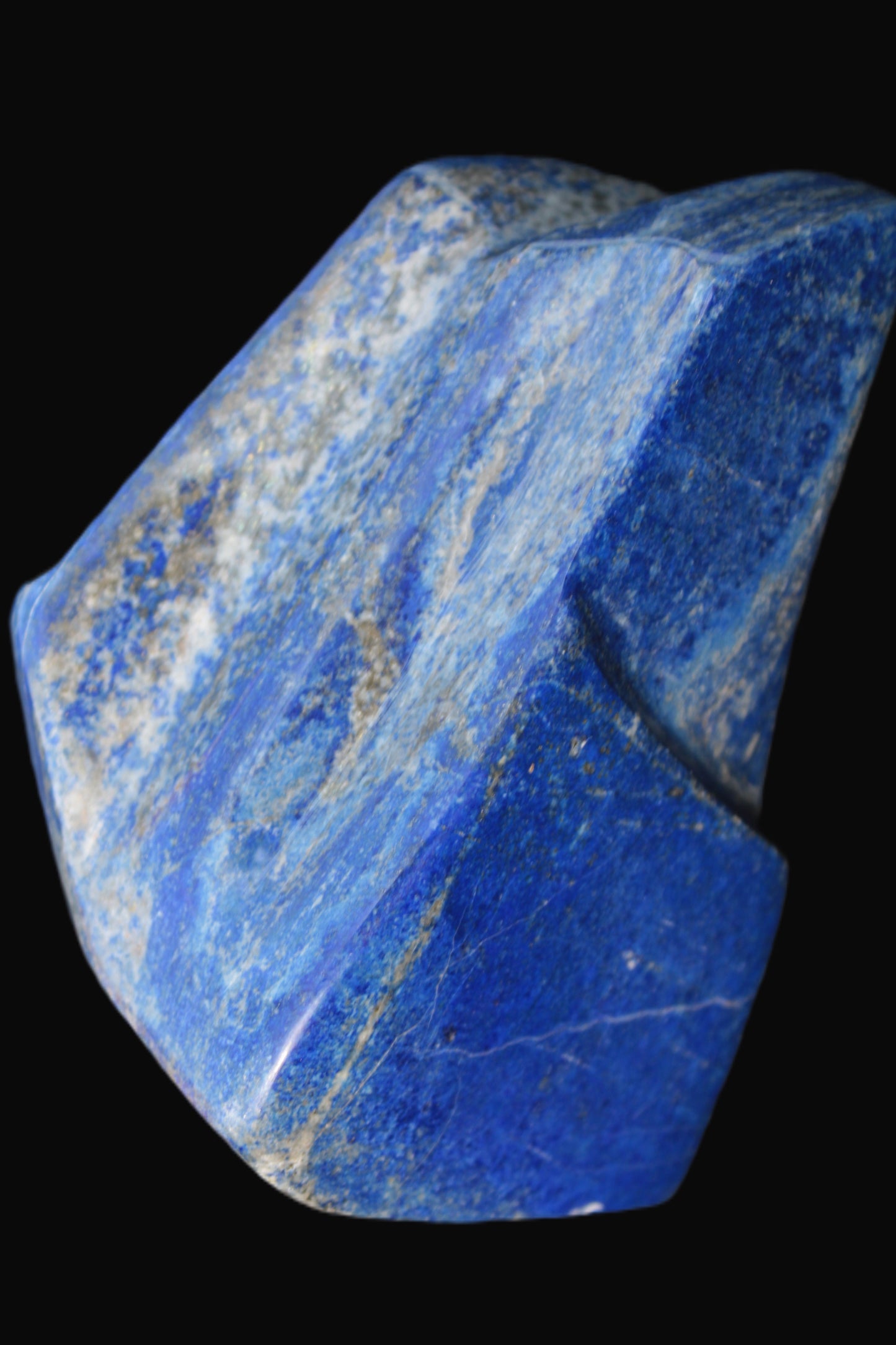 Lapis Lazuli from Afghanistan freeform 90*78*139mm 1620g in sunshine - Rocks and Things Store