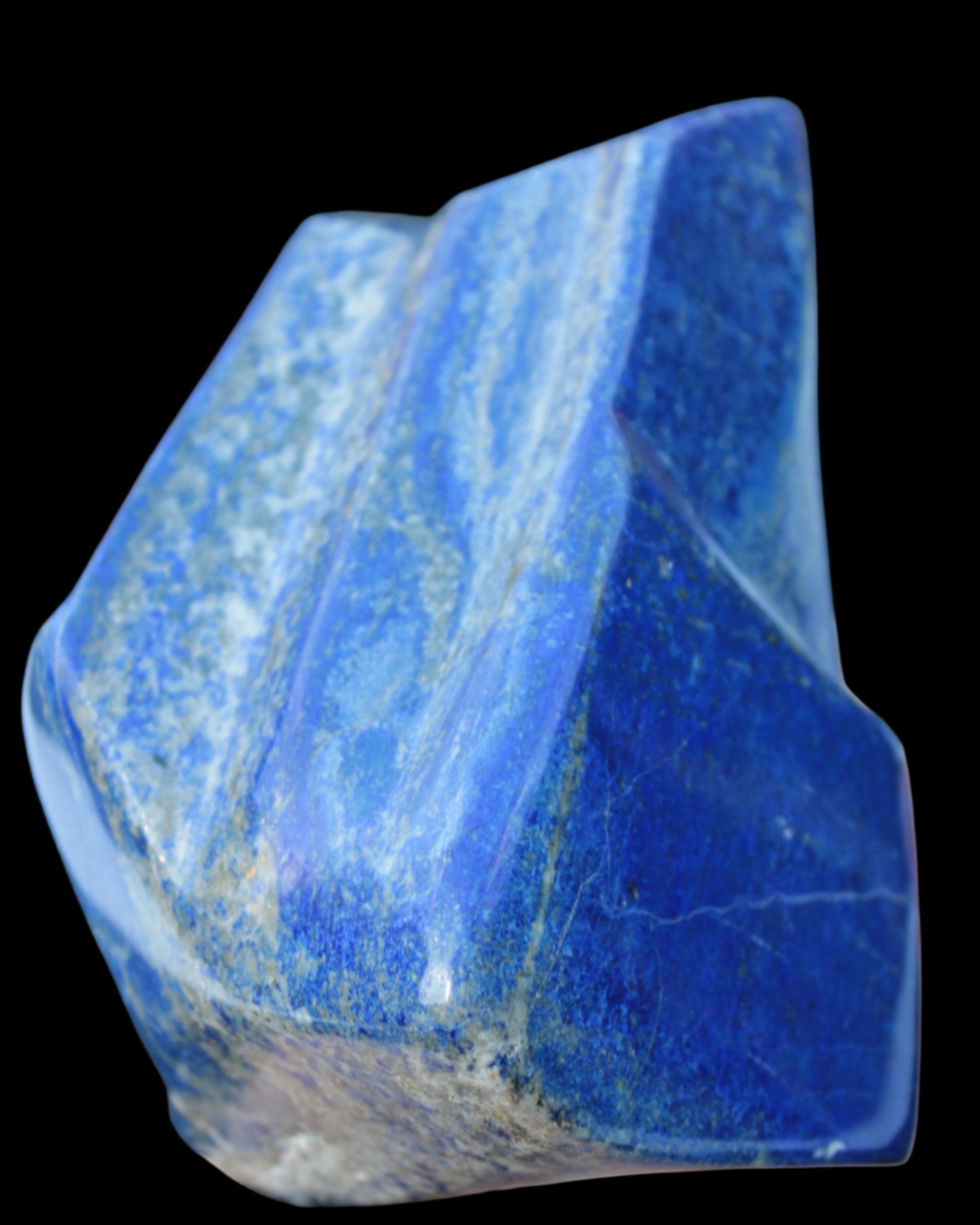 Lapis Lazuli from Afghanistan freeform 90*78*139mm 1620g in sunshine - Rocks and Things Store