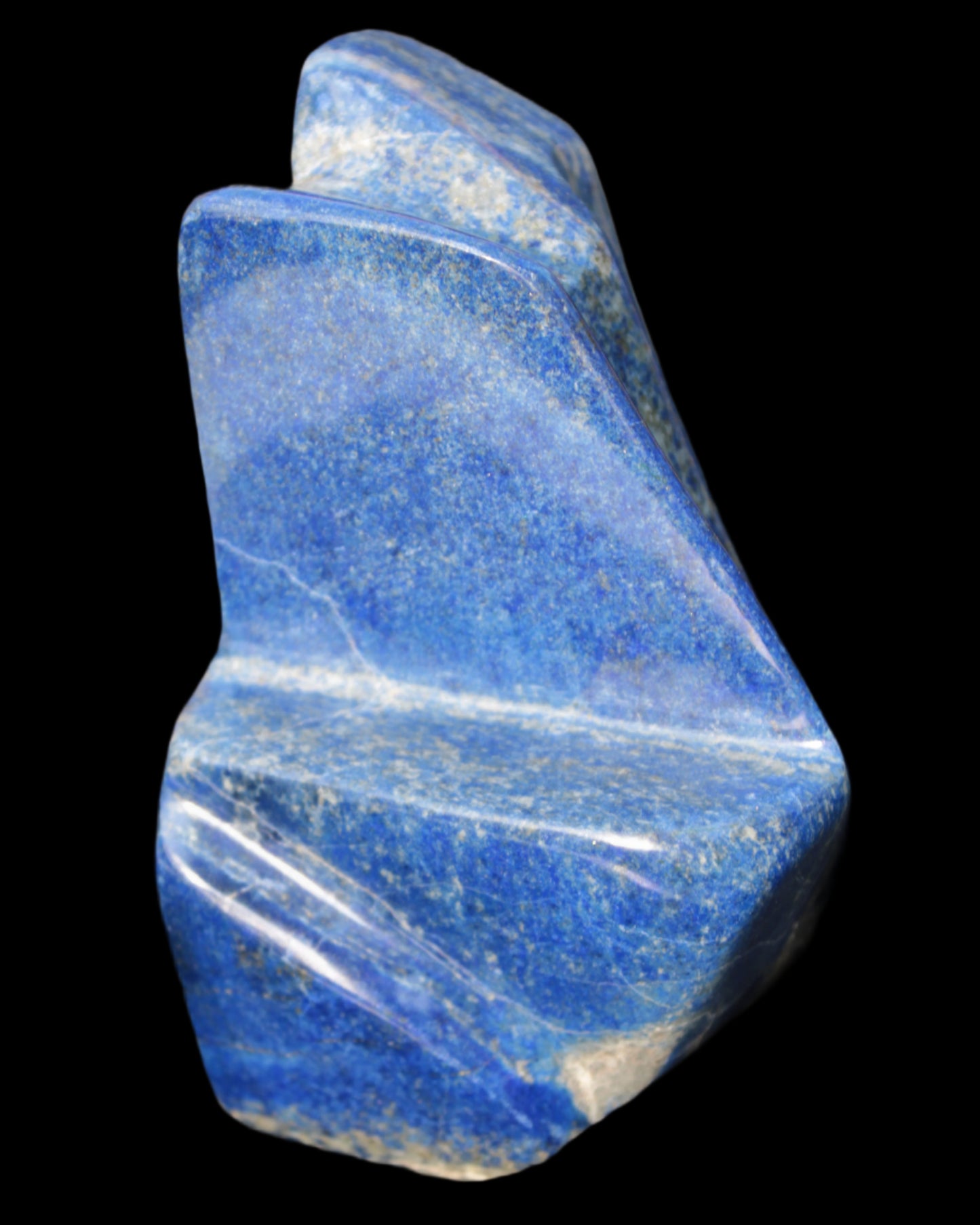 Lapis Lazuli from Afghanistan freeform 90*78*139mm 1620g in sunshine - Rocks and Things Store