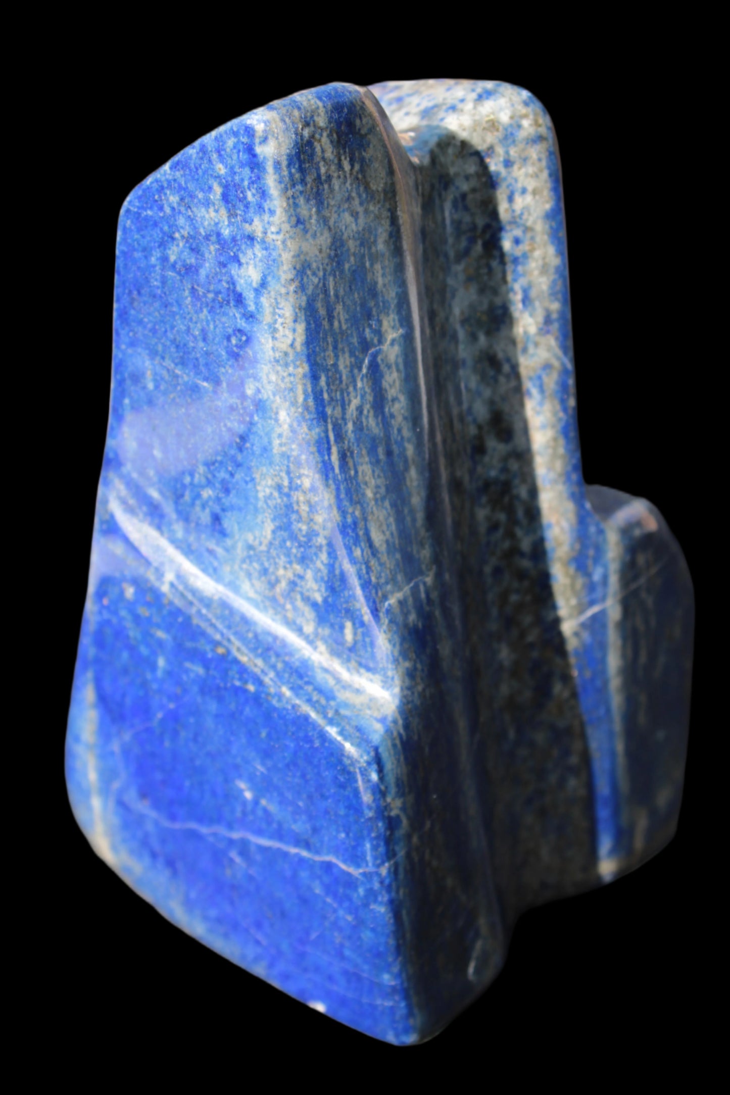 Lapis Lazuli from Afghanistan freeform 90*78*139mm 1620g in sunshine - Rocks and Things Store