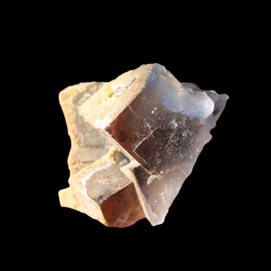 Clear cubic Fluorite cluster from Pakistan 40mm 31.2g in sunshine - Rocks and Things Store