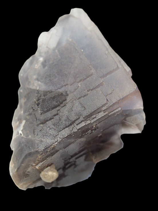 Blue cubic Fluorite crystal from Pakistan 55mm 55.1g in sunshine - Rocks and Things Store