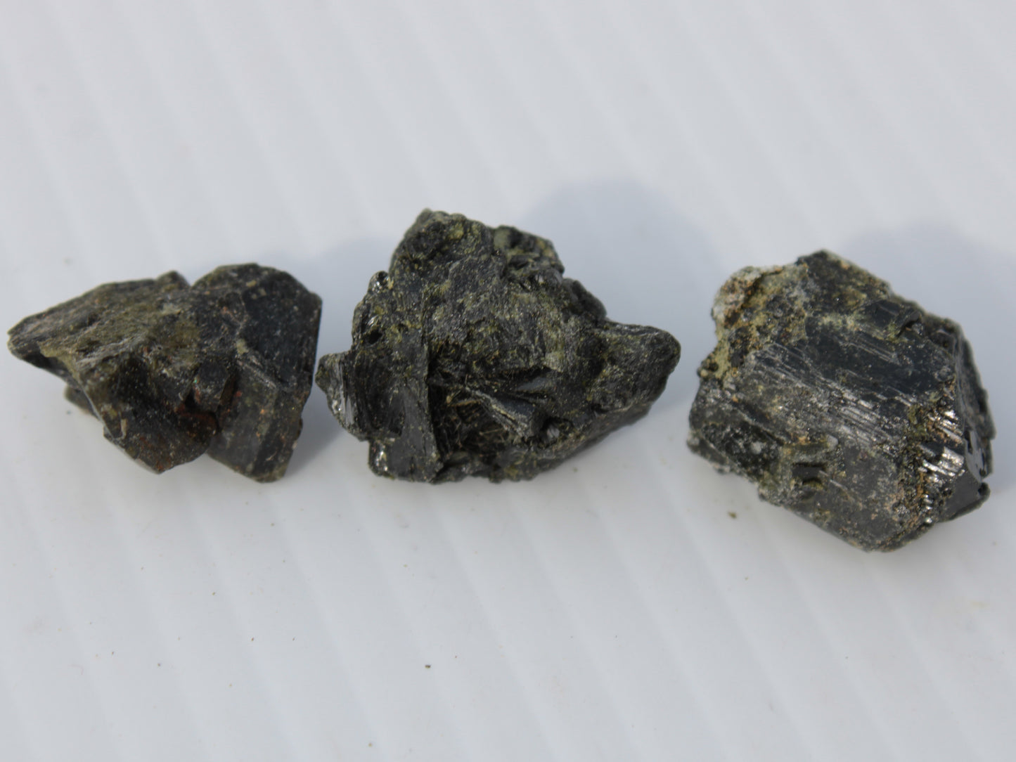 Epidote 3 clusters 87.3ct 17.4g Rocks and Things