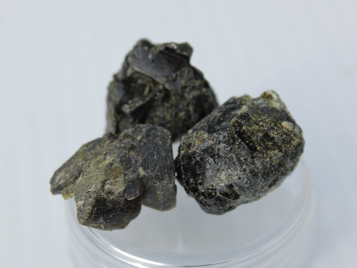Epidote 3 clusters 87.3ct 17.4g Rocks and Things