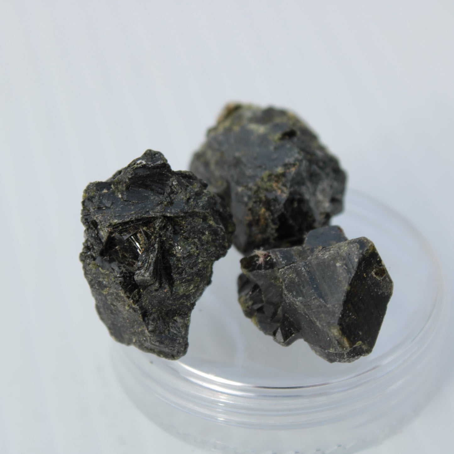 Epidote 3 clusters 87.3ct 17.4g Rocks and Things