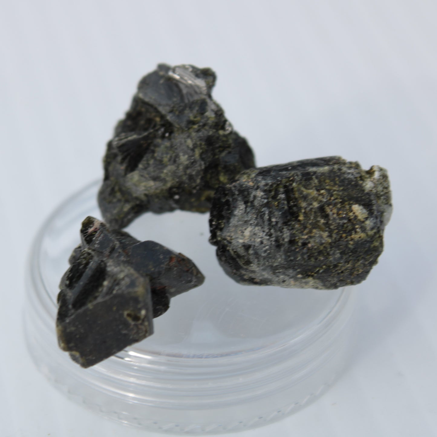 Epidote 3 clusters 87.3ct 17.4g Rocks and Things
