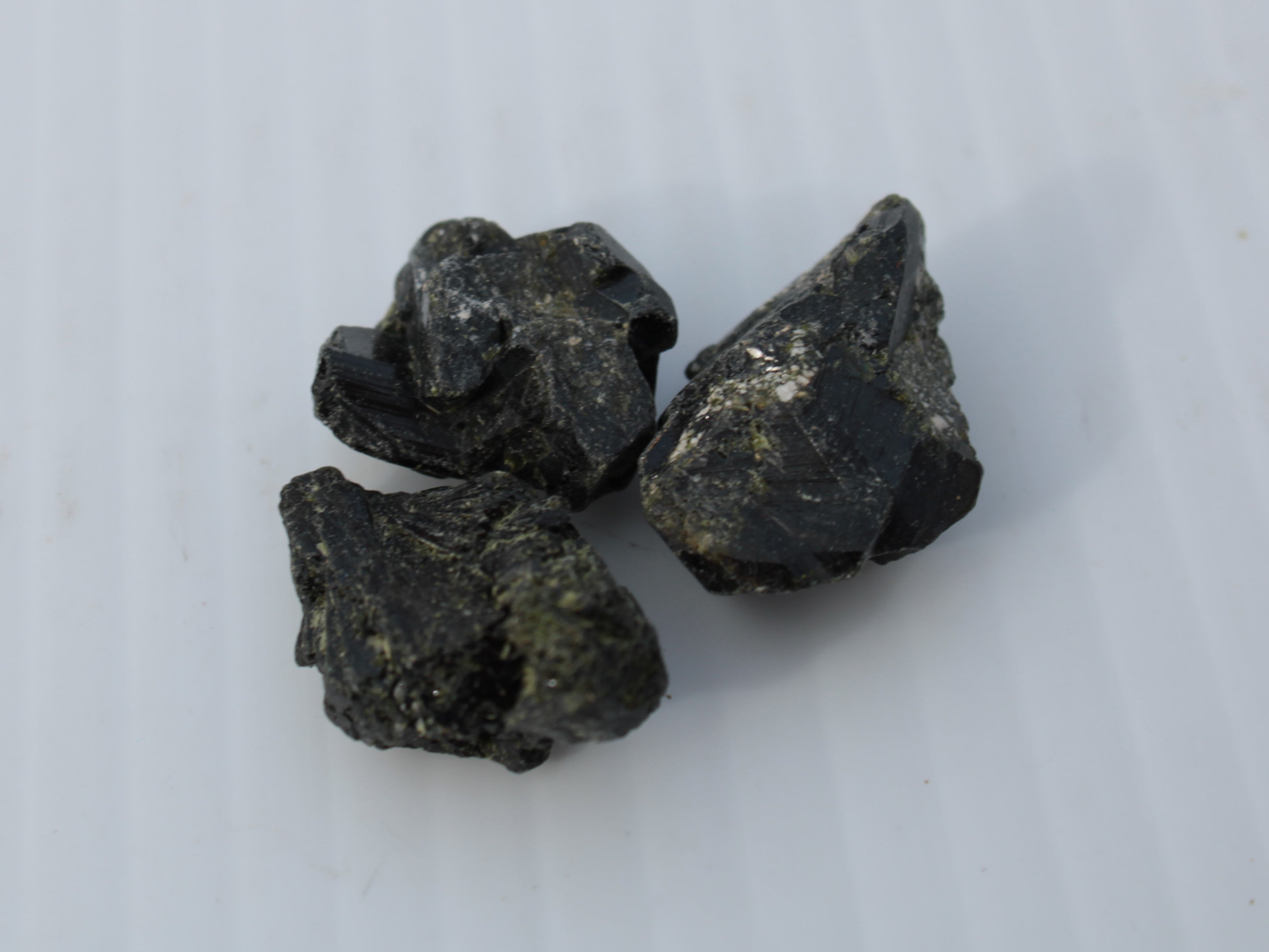 Epidote 3 clusters 69ct 13.8g Rocks and Things