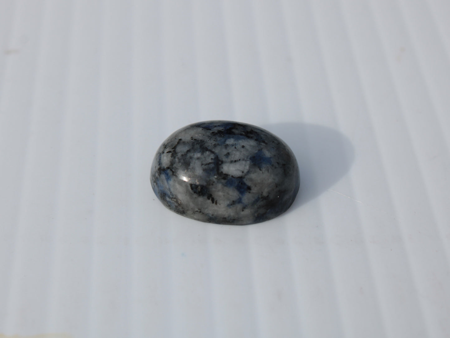 Sodalite polished cabochon 18-21mm 4-4.5g Rocks and Things