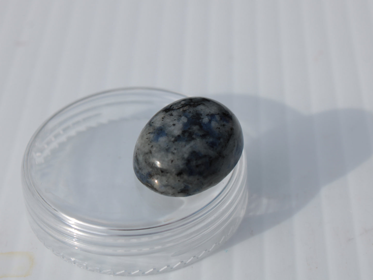 Sodalite polished cabochon 18-21mm 4-4.5g Rocks and Things