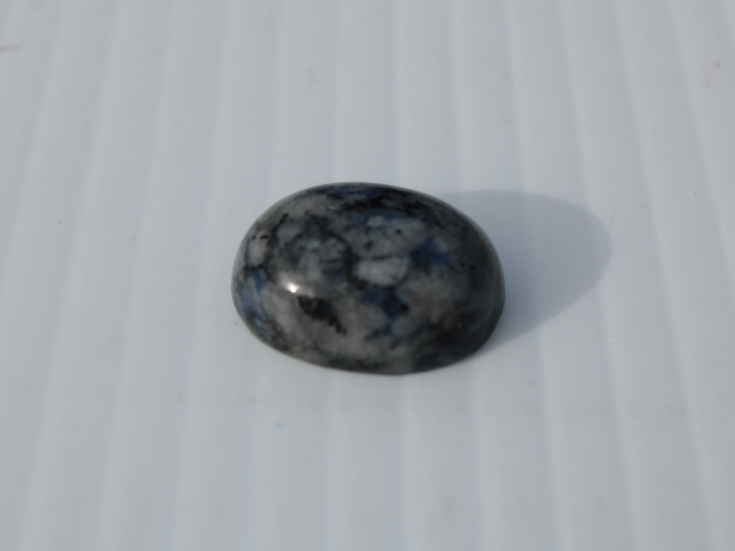 Sodalite polished cabochon 18-21mm 4-4.5g Rocks and Things