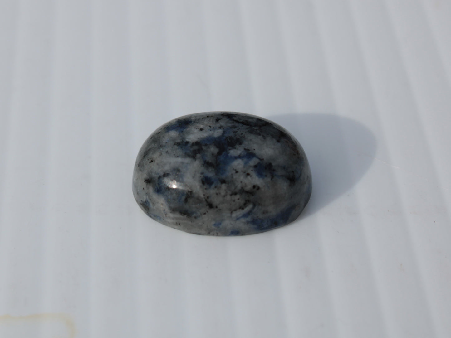 Sodalite polished cabochon 18-21mm 4-4.5g Rocks and Things